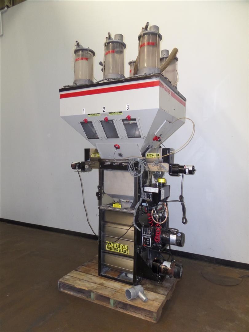 Maguire Blender, Model 1862T, 6 Components, 2 Feeders, Up to 5,000 lbs