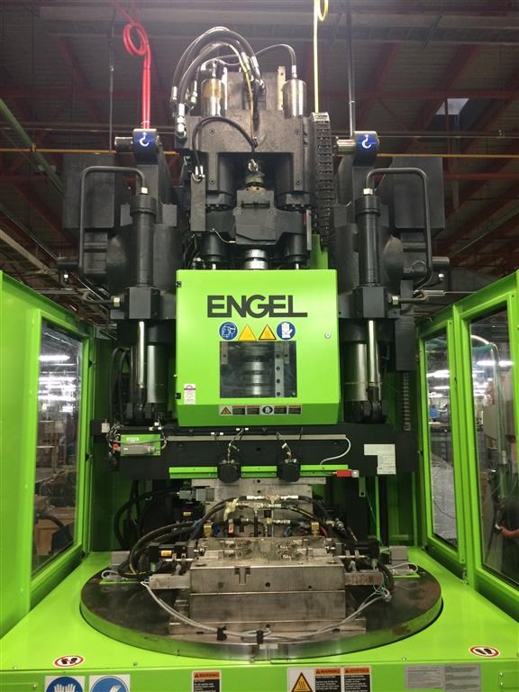 175 Ton Engel Vertical Injection Molding Machine, Model 750V/175