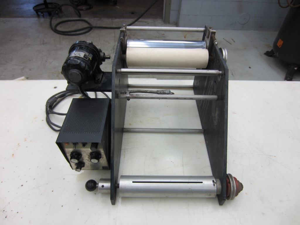 Brabender Lab Blown Film Winder, Model BFW100 Plastic Machinery