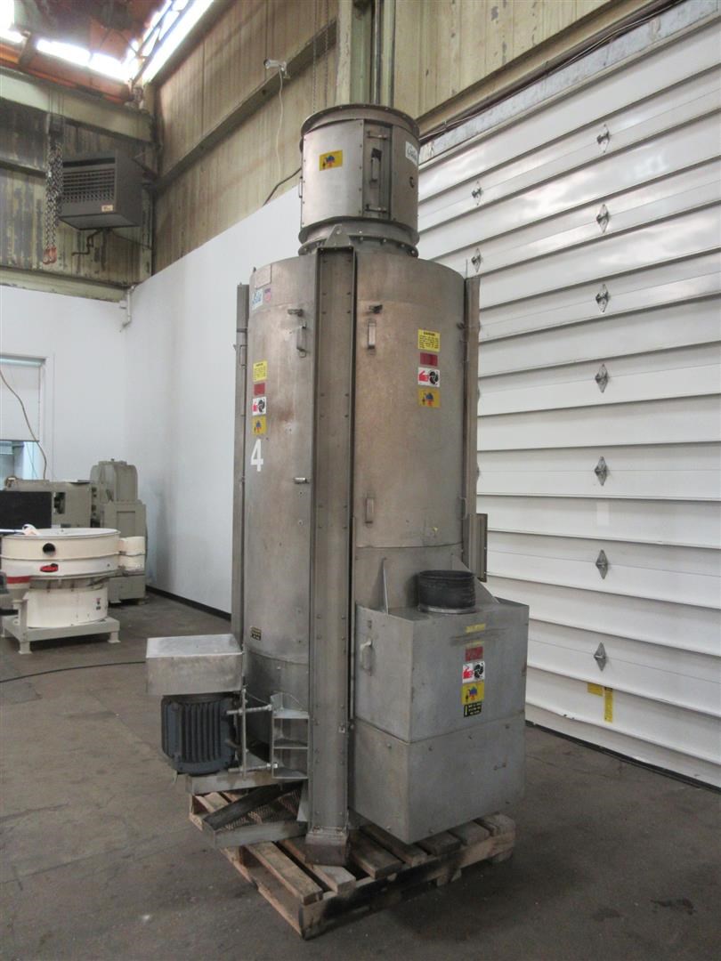 Gala Spin Dryer, Model 303, 15 HP Plastic Machinery Used Plastic