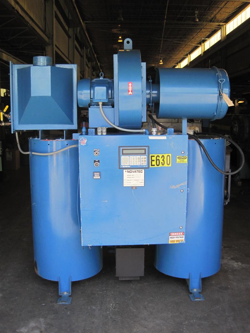400 CFM Novatec Dryer, Model CDM400 Plastic Machinery Used Plastic
